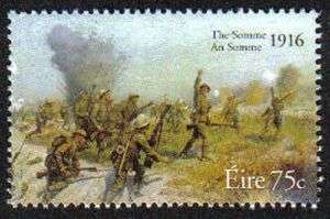   2006   BATTLE OF THE SOMME   Mnh Stamp 90th Anniversary 1916  