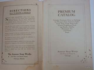 Armour Soap Works Premium catalog Chicago IL washing powder wrappers 