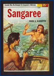 1952 Sangaree, Frank G Slaughter, Popular Giant #G100, vintage GGA 