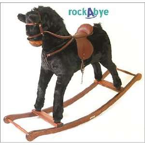  RockAbye Onyx Large Rocking Horse: Toys & Games