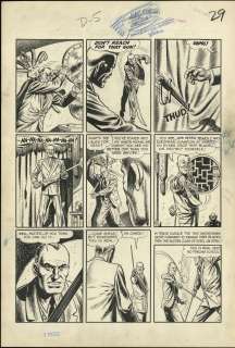 JOHN SEVERIN   TWO FISTED TALES #36 PAGE 5 ORIGINAL ART  