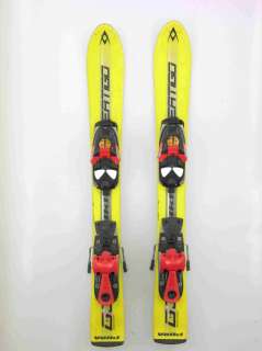 Volkl G3 Vertigo Jr Kids Shape Snow skis with Salomon 305 Binding 80cm 