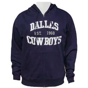Dallas Cowboys Delorean Full Zip Hooded Sweatshirt by DCM  