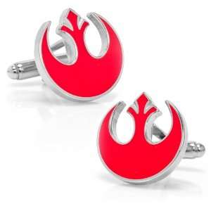  Star Wars Rebel Alliance Symbol Cufflinks: Jewelry