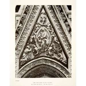   Banco Duomo Florence Alinari   Original Halftone Print