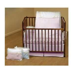  Pink Classic Bows Cradle Bedding Size 15x33 Baby