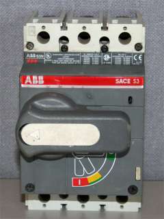 ABB Asea Brown SACE S3 S3N025 25A Circuit Breaker  