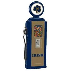  Notre Dame Fighting Irish Replica Gas Pump Gumball Machine 