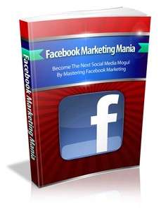 Facebook Marketing Mania Ebook With Master Resell Rights on CD  