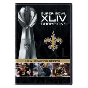  New Orleans Saints NFL Super Bowl XLIV Champions DVD 