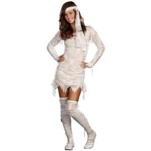  Lets Party By DreamGirl Yo Mummy Teen Costume / White 