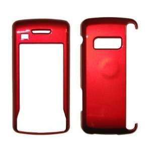  Red Snap On Cover Hard Case Cell Phone Protector for LG enV Touch 