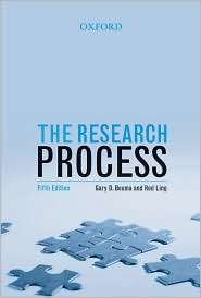 The Research Process, (0195517466), Gary D. Bouma, Textbooks   Barnes 