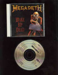 Megadeth Wake Up Dead Japan CD Megabox  
