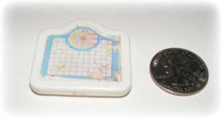Barbie Doll Size Weigh Scale Re ment RARE  