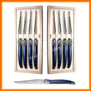   dinner colour table steak flatware/cutlery setting for 8 people