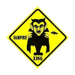  VAMPIRE CROSSING zone dracula story game sign: Home 
