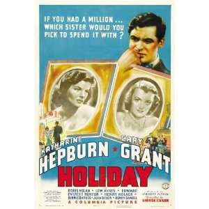   Movie B 27x40 Cary Grant Katharine Hepburn Doris Nolan