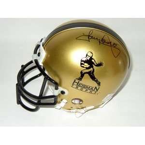  Autographed Tony Dorsett Mini Helmet   Authentic: Sports 