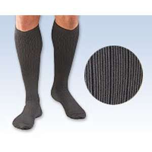  Mens Microfiber Dress Sock 20 30 mmHg, Gray Medium 