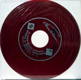 EDISON diamond disk 7 mint  vinyl EDISON BLANK  