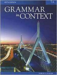 Grammar in Context 1 Split Text A (Lessons 1   7), (1424080886 