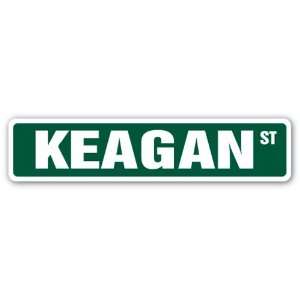  KEAGAN Street Sign name kids childrens room door bedroom 