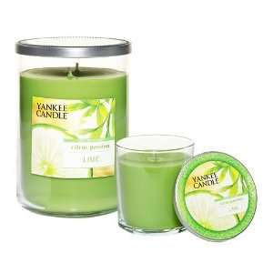  Yankee Candle citrus passion Lime Jar Candle