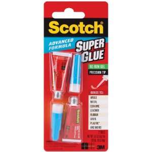  Scotch Advanced Formula Super Glue 2/Pkg 0.07 Ounc 