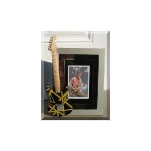  Van Halen/Eddie No.2 Yel Blk Guitar Frame 4x6