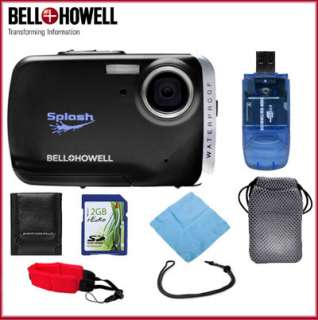 Bell & Howell Splash WP5 Waterproof Digital Camera Kit  