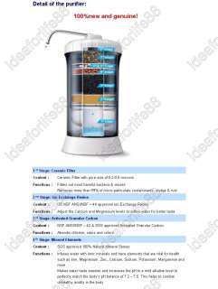 Stage Hexagon π Water Filter Purifer Water strainer clarifier 