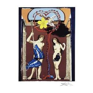  Salvador Dali Surreal Lovers Adam And Eve