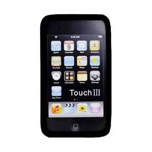  Black Clear Gel Soft Skin Case For IPOD TOUCH 4G 