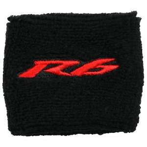 Yamaha R6 Black/Red Clutch Reservoir Sock Cover Fits YZF R6, R6 