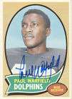 1970 topps 135 PAUL WARFIELD dolphins BGS BCCG 8  