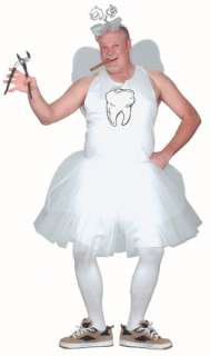 Adult Mens Tooth Fairy Funny Mens Halloween Costume  