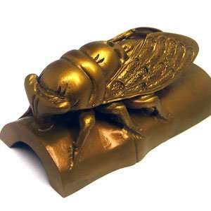  Bronze Cicada on Bamboo   3.8 Feng Shui animal for power 