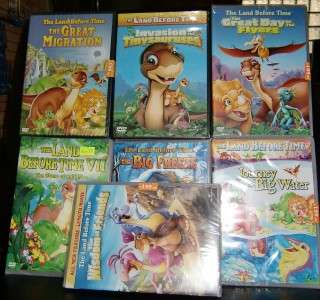 13 volume Land Before Time Dinosaur ORIG DVD all region  