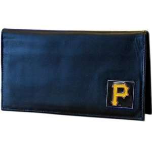  MLB Pittsburgh Pirates Deluxe Leather Checkbook Cover 