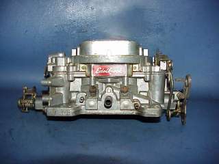 Edelbrock Webber Carter AFB 4V barrel carburetor 1407 2035 750 CFM 