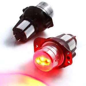 One Pair of High Power Replacement Super Bright 6W Red LED Angel Eye 