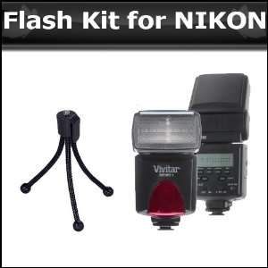  DF 383 Flash Kit Includes Dedicated TTL LCD Bounce & Power Zoom 