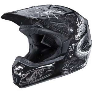    Fox Racing Fox V1 Empire Helmet 2010 MD Black: Sports & Outdoors