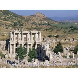 Library of Celsus, Ephesus, Egee Region, Anatolia, Turkey Giclee 