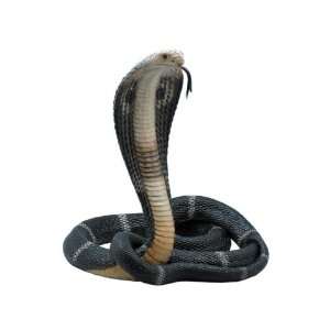   Figure Coiled King Cobra Snake Collectible Display