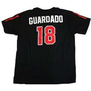 Andres Guardado Mexico Futbol / Soccer Black Jersey Name And Number 