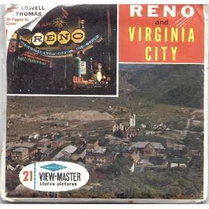  Reno and Virginia City Nevada 3d View Master 3 Rreel 