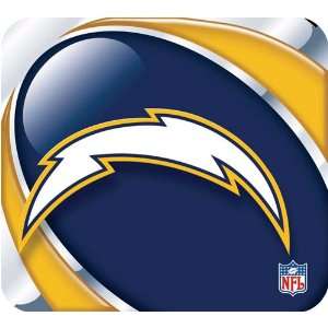  San Diego Chargers NFL Logo Coaster Set (4): Sports 