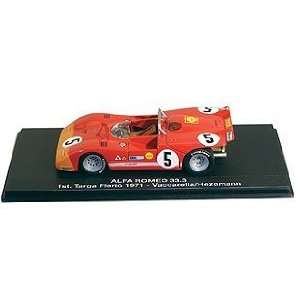   1971 Alfa Romeo 33.3 Targa Florio Vaccarella Hezemann Toys & Games